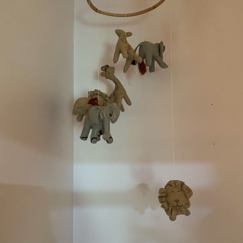 Restoration Hardware Baby Mobile - Animal Safari